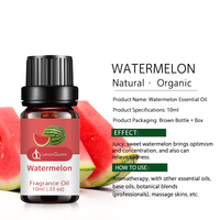 Aceite Aromático de Sandía Premium de 10 ml, Aceite Esencial Natural de Frutas para Difusor, Humidificador, Fabricación de Velas y Jabones