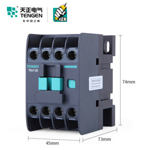 Tengen Tgj1 22 Ac Intermediate Relay 74x73x45mm Industrial Use - Product Image 1
