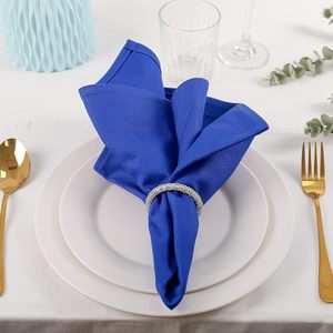 Rond de serviette en résine de qualité supérieure avec accessoire de table élégant et fonctionnel au fini brillant pour une utilisation quotidienne et spéciale - Product Image 3