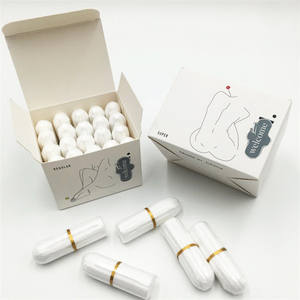 Mercado en línea chino Shenzhen artículos desechables aplicador biodegradable lujo desechable suave al por mayor Etiqueta Privada tampón - Product Image 3