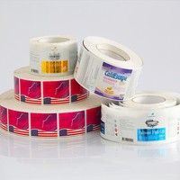 Étiquettes adhésives personnalisées découpées à la forme, surface mate, résistantes à la décoloration, autocollants pour emballages alimentaires et de vente au détail