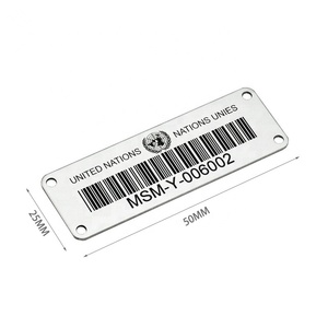 Thẻ Theo Dõi Tài Sản In Ấn Thẻ Mã Vạch Nhôm Với Mã Vạch Độc Đáo - Product Image 4