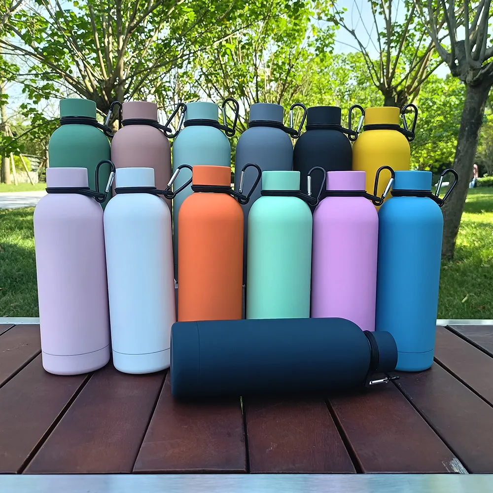 Thermos Set Stainless Steel Vacuum Flask 0.5L 2022New Model with 3 Cups