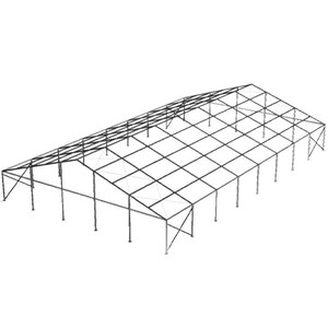 Carpa para Ferias Comerciales 25x40m con Estructura de Aluminio y Refuerzo Diagonal, para Fiestas al Aire Libre en Todas las Estaciones, Cubierta de PVC Impermeable - Product Image 1