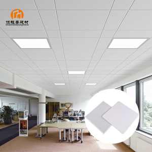 Phòng thí nghiệm bệnh viện trang trí kim loại gạch Trần bảng điều khiển vuông nhôm treo ceil Bảng điều chỉnh 600*600 600*1200 - Product Image 2