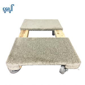 Chariot de <span class=keywords><strong>transport</strong></span> robuste OEM de 450 kg pour meubles, appareils électroménagers, tapis gris et bois, avec chariot à outils intégré - Product Image 2