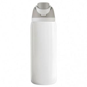 Gobelet à fruits en acier inoxydable de 32 oz imprimable par sublimation, couvercle pop-up à une touche, isolation sous vide, maintien thermique de 6 à 12 heures, bouteille d'eau sport portable - Product Image 4
