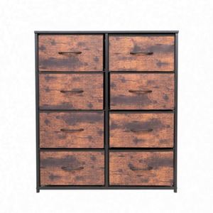 Commode autoportante moderne en tissu pour salon, durable, avec panneaux en MDF et acier inoxydable, en pin, disponible en plusieurs couleurs - Fournisseur en gros - Product Image 1