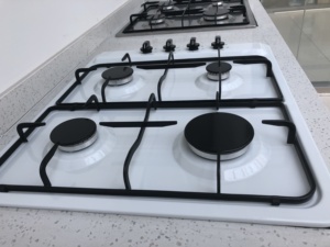 FFD Trắng Tráng Men Chất Lượng Tốt Mạnh Mẽ Ngọn Lửa 4 Burner Gas Hob Built-In - Product Image 5
