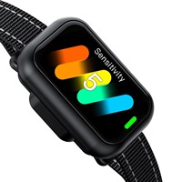 Collier anti-aboiement intelligent rechargeable pour chien, quatre modes d'entraînement, étanche IPX7, écran TFT, sensibilité réglable pour chiens de petite et grande taille