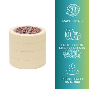 Nastro Adesivo in Carta Gommata 19 mm x 50 Metri per Uso Ufficio - Product Image 3