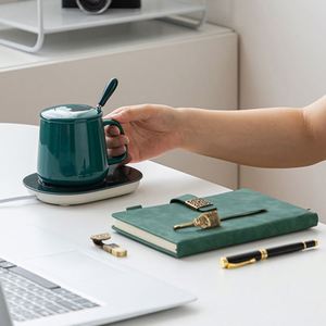 ชุดแก้วกาแฟและจานรองสำหรับใส่ชากาแฟลาเต้คาปูชิโน่เซรามิกสำหรับใช้ในสำนักงานบ้านสไตล์โมเดิร์น