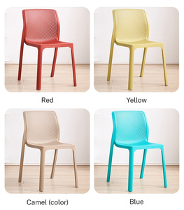 Chaises de <span class=keywords><strong>restaurant</strong></span> en plastique, chaises d'événement en plastique style français, chaises de salle à manger légères empilables en PP, vente en gros - Product Image 6