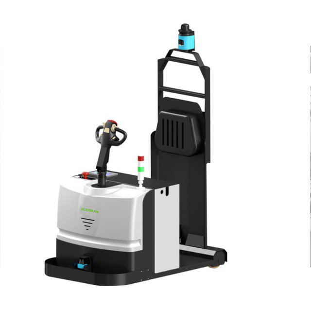 HULKMAN Factory AMR Robot 1.2M/S Walking Speed AGV Robot Laser Forklift AGV LDB1500C for Industrial Material Handling