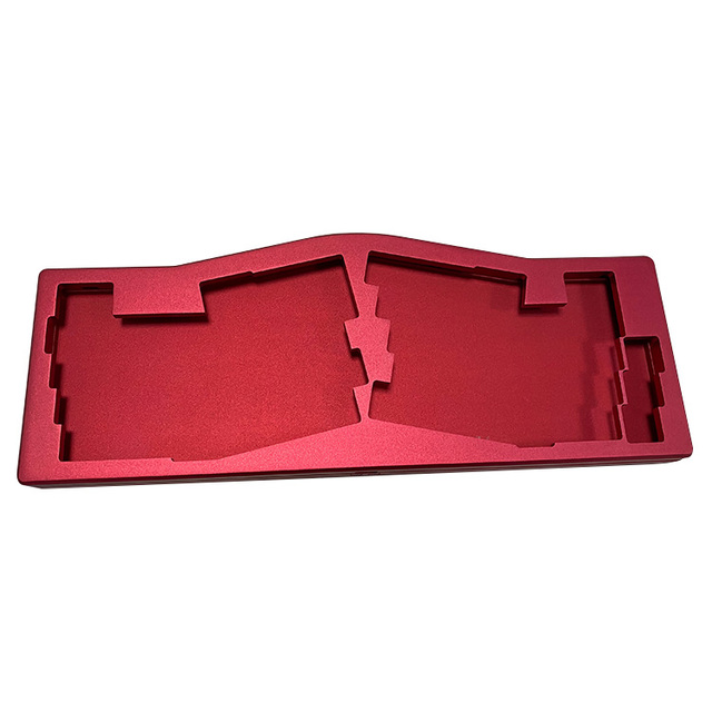 Cnc Mechanical 60% Aluminium Case, Custom Cnc Milling Anodized GH60 Aluminum Keyboard case