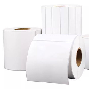 Sales Custom Hot Adhesive Label <strong>Rolls</strong> Are Used for POS Scale Labels and Supermarket Shelf Labels - Product Image 4