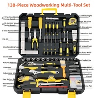 Coffret d'outils en acier, ensemble de quincaillerie, style moderne, cadeau promotionnel original avec logo personnalisé pour les événements sportifs Wisteria