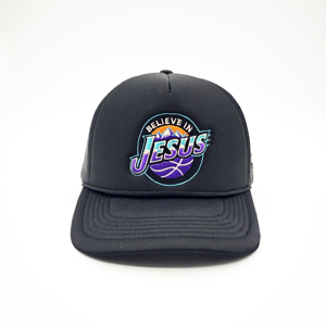 Casquette Trucker Unisexe 5 Panneaux en Mousse, Broderie Personnalisée, Écusson Tissé, Visière Courbe, en Maille – Prix de Gros OEM - Product Image 3