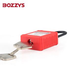 BOZZYS OEM 38MM étanche sécurité plastique Nylon isolé <span class=keywords><strong>cadenas</strong></span> même clé pour le verrouillage de porte industrielle-Tagout - Product Image 6