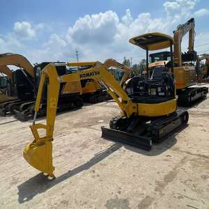 เครื่องขุดดินระบบไฮดรอลิกแบบใช้ Komatsu Pc20MR 2ตันอุปกรณ์ขุดเจาะไฮดรอลิกของแท้จากญี่ปุ่น - Product Image 5