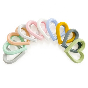 Hình trái tim <span class=keywords><strong>Silicone</strong></span> mọc răng vòng <span class=keywords><strong>Teether</strong></span> cho trẻ sơ sinh trẻ mới biết đi hiện đại <span class=keywords><strong>Silicone</strong></span> bé <span class=keywords><strong>Teether</strong></span> đồ chơi - Product Image 2