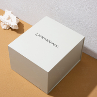 Boîte à parfum personnalisée de grande taille LionwrapacK |   Boîte cadeau en papier recyclable et durable avec fermeture magnétique