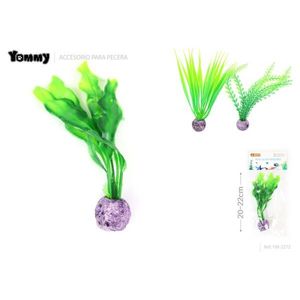Décor d'aquarium, plantes aquatiques en plastique pour ajouter de la vie à votre aquarium - Product Image 1