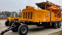Machine forestière multifonctionnelle Heave Duty Broyeur de baignoire mobile Broyeur de racines d'arbres Broyeur de déchets de souche # tubgrinder # woodchipper