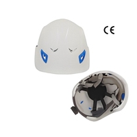 Casque de sécurité léger résistant aux chocs CE EN397 avec suspension à 6 points et construction en ABS