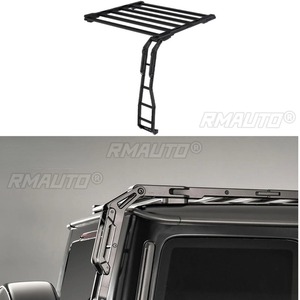 Pour Mercedes-Benz G500 G63 G350 G350D G400D 2018-2022 Accessoires Auto Porte-bagages de Toit Cadre Pièces Auto Échelle Latérale de Toit Kit Carrosserie - Product Image 2