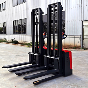 รถยกพาเลทแบบกึ่งไฟฟ้า ราคาถูก รับน้ำหนัก 1500กก. 2000กก. จัดส่งรวดเร็ว - Product Image 4