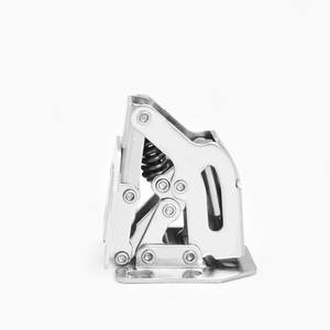 Charnières en acier inoxydable en forme de feuille de lotus pour armoires de cuisine et de chambre à coucher mère-enfant, portes d'armoires en bois de style avion, charnières de meubles - Product Image 4