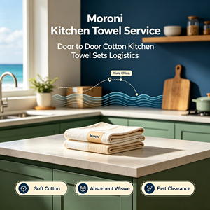 Envío Aéreo DDP Puerta a Puerta desde Yiwu, China, para Juegos de Toallas de Cocina de Algodón, Logística a <span class=keywords><strong>Moroni</strong></span>, Comoras - Product Image 1