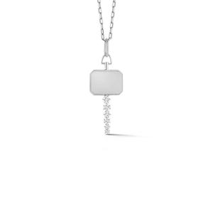 <span class=keywords><strong>Collana</strong></span> portachiavi <span class=keywords><strong>coppia</strong></span> gioielli in <span class=keywords><strong>argento</strong></span> Sterling 925 personalizzati di alta qualità - Product Image 4