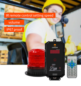 Nhà Máy Giá Xe Nâng Điện Keyless Nhập Một Cách Loại Quá Tốc Độ Báo Động Hệ Thống Cảnh Báo Tốc Độ Limiter-12V 24V 48V Xe Nâng - Product Image 4