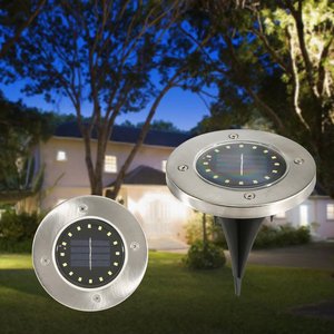 8Led jardín IP65 impermeable paisaje subterráneo decoración iluminación para cubiertas terrazas patio detección tierra paisaje luces - Product Image 5
