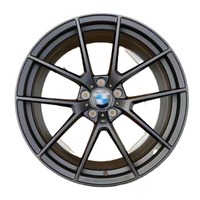 Nouvelle jante en alliage d'aluminium forgé pour toutes les séries - Face brillante, multi-rayons, roues de voiture de tourisme en alliage pour rénovation/mise à niveau