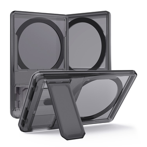 3 в 1 держатель для карт Magsafe с функцией подставки, прозрачная задняя наклейка, совместимая с <span class=keywords><strong>Samsung</strong></span> Apple, Беспроводная зарядка - Product Image 4