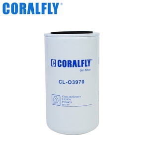 กรองน้ำมันเครื่องดีเซลรถบรรทุกคอราลฟลาย CL-O3970 LF3970 P550428 B7177 5404947 5296733 - Product Image 4