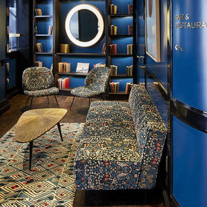 High-Quality Boutique Hotel <b>Armchair</b> Plush Fabric Sturdy Frame Comfortable Seating Living Room Lounge Furniture - Product Image 3