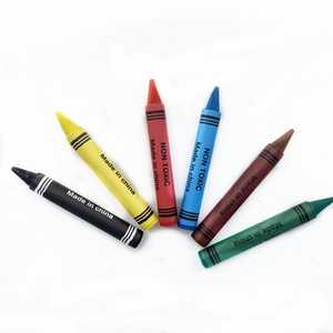 Crayons de cire à bain très demandés, lot de 6 couleurs, non toxiques, soyeux, avec logo personnalisé pour enfants - Product Image 2