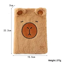 Cartoon Capybara Plüsch-Notizbuch Neues Niedliches Kinder-Tagebuch Handgefertigter DIY-Planer Großhandel