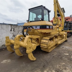 รถดันดิน CAT D6G มือสองจากญี่ปุ่น เครื่องยนต์ 3306T แท้ ชั่วโมงการทำงานต่ำ พร้อมริปเปอร์ พร้อมจัดส่ง - Product Image 1