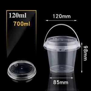 ถ้วยพลาสติกขนาดใหญ่พิเศษ 16 ออนซ์ 24 ออนซ์ 32 ออนซ์ สำหรับเครื่องดื่ม ชาผลไม้ น้ำผลไม้ ชานมไข่มุก พร้อมหูหิ้ว บรรจุภัณฑ์อาหารแบบนำกลับบ้าน รับทำโลโก้ตามสั่ง - Product Image 5