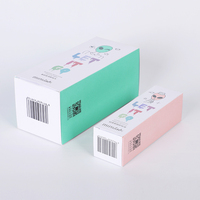 Boîte d'emballage en papier pliable avec impression de logo