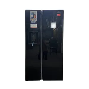 Samsungs buzdolabı 606L litre yan yana iki kapılar invertör don olmadan tam otomatik buz yapım makinesi buz granülleri buz su