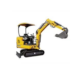 1 Ton Mini Crawler Excavator XE15 China Small Hydraulic Digger Mini Excavator Machine for sale