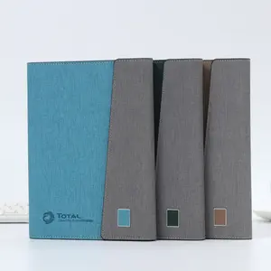 A5 Metal Ring Wire Binding Bound Notepad Custom PP Cover Spiral Note Book Notebook