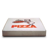 Voedselveilige, op maat gemaakte golfkartonnen dozen voor pizza, sushi & kauwgomverpakkingen met matte laminatie en gerecycleerde materialen