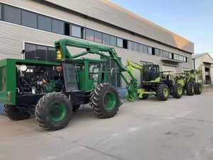 VENTA CALIENTE Cargador de caña de azúcar Cargador pequeño agrícola Máquina de agarre de pluma de 360 grados Agarre hidráulico Madera - Product Image 2